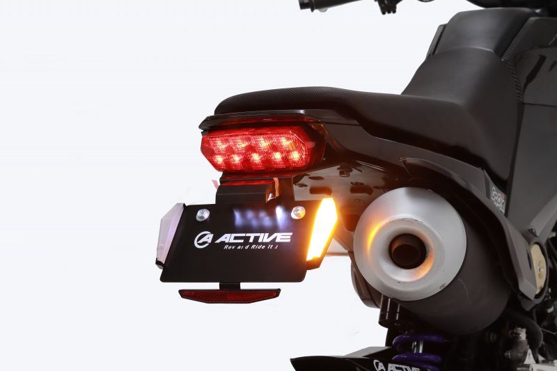 LED License Plate Side Blinker Compact (MINI) White Lens