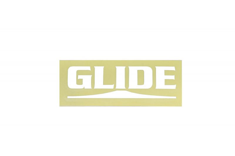 Logo Sticker, Die-cut Letters, 31x105mm, White