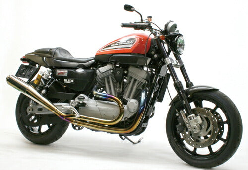 アルミ鍛造ホイール 9S フロント 350-17 アルマイトブラック ダブルディスク スポーツスター XR1200 XR1200X