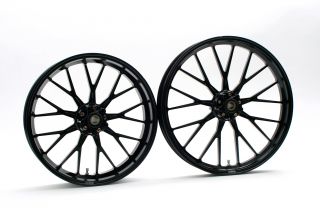 Aluminum Forged Wheel S18 Rear R450-17 Gloss Black Softail FXLRS FXLR FXBB FXST