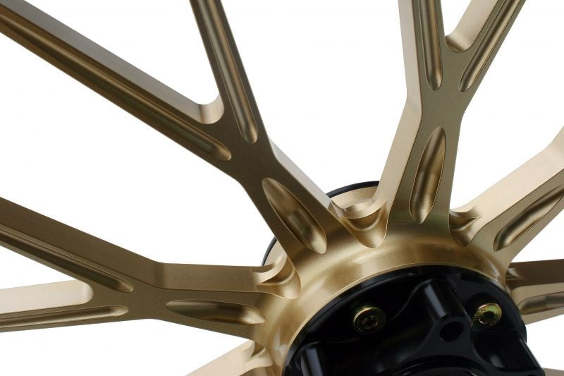 Aluminum Forged Wheels S18 Front F250-19 Gold Double Disc Sportster XL883 XL1200