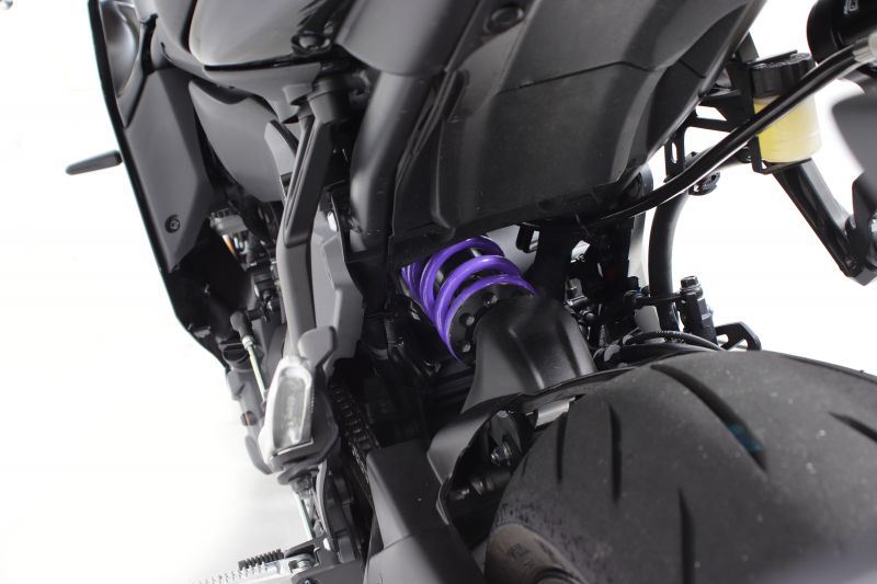 Rear Shock Street Box Mono 461 with Hose-Attached Reservoir YZF-R7