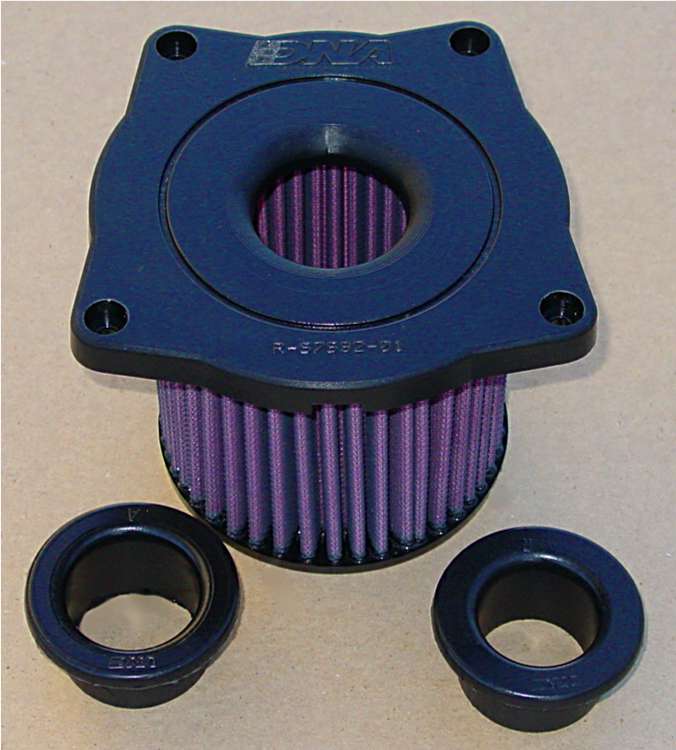 車種専用モトフィルター DNAフィルター エアフィルター GSX600FK 88-04/GSX750F 89-06/GSX1100F 87-94