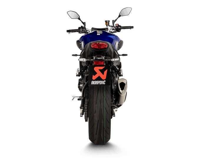 Government-Certified Slip-on Muffler, Titanium, Street Legal, MT-10