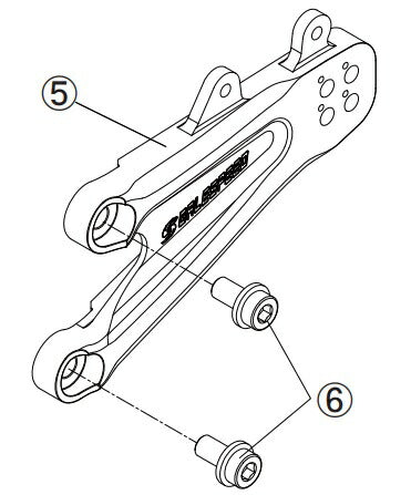 リペア FCK メインプレートASSY シフター有無共通 ブラック 左側 CBR1000RR 08-17