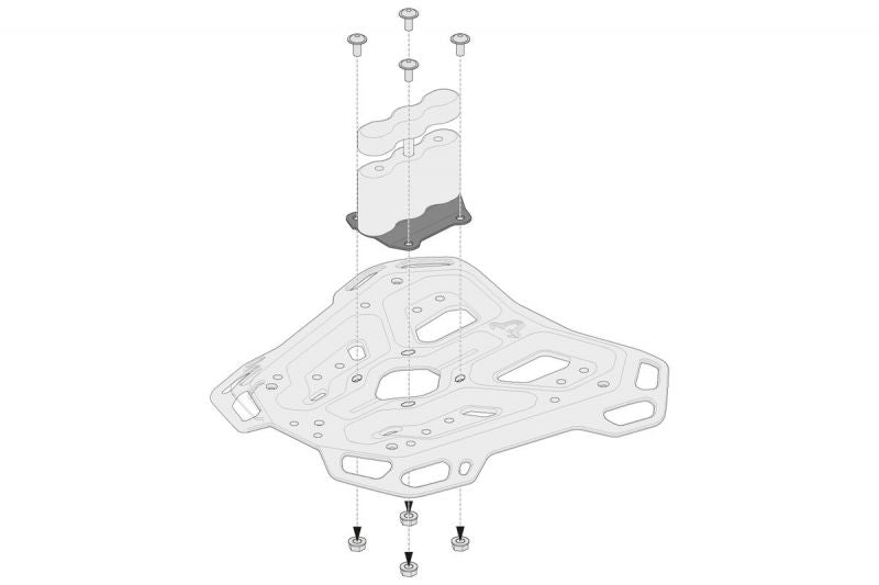 Adapter Kit for Adventure Rack, for RotopaX