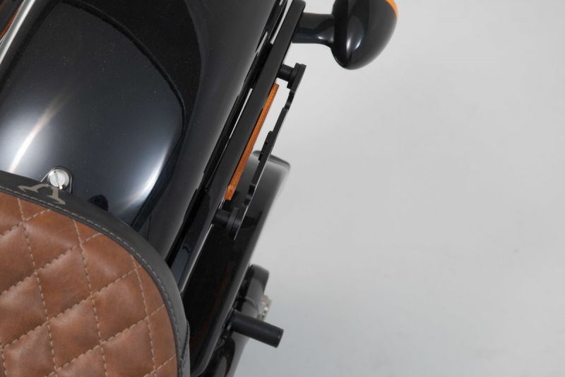 SLC Side Carrier for LH2, Left, 25.5L, Softail Street Bob