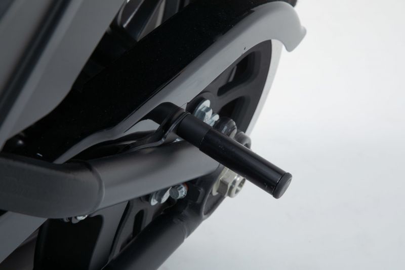SLC Side Carrier for LH2, left, 25.5L, Softail FXFB Fat Bob