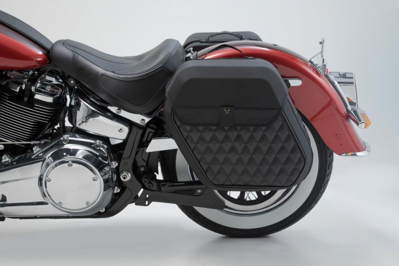SLC Side Carrier for LH1, Right, 19.5L, Softail FLDE Deluxe