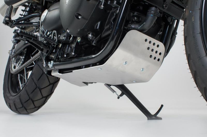 Engine Guard Silver Bonneville T120 Street Twin Thruxton 1200