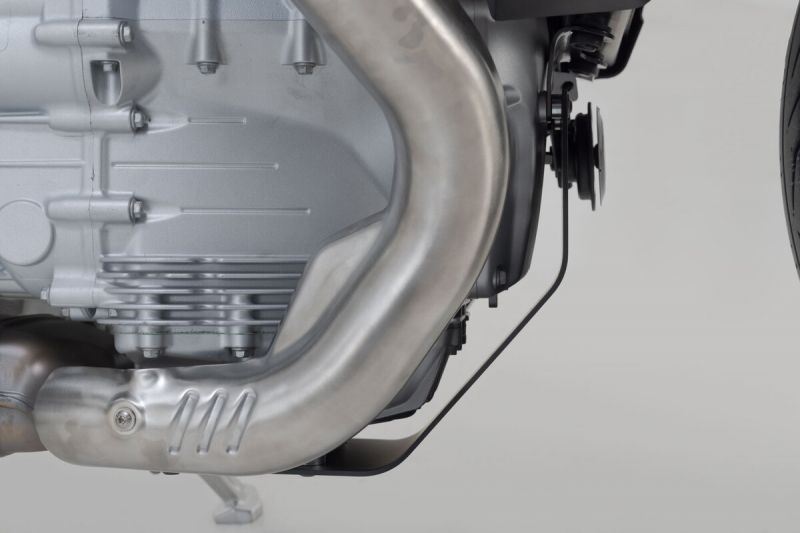 Engine Guard, Black, Moto Guzzi V100