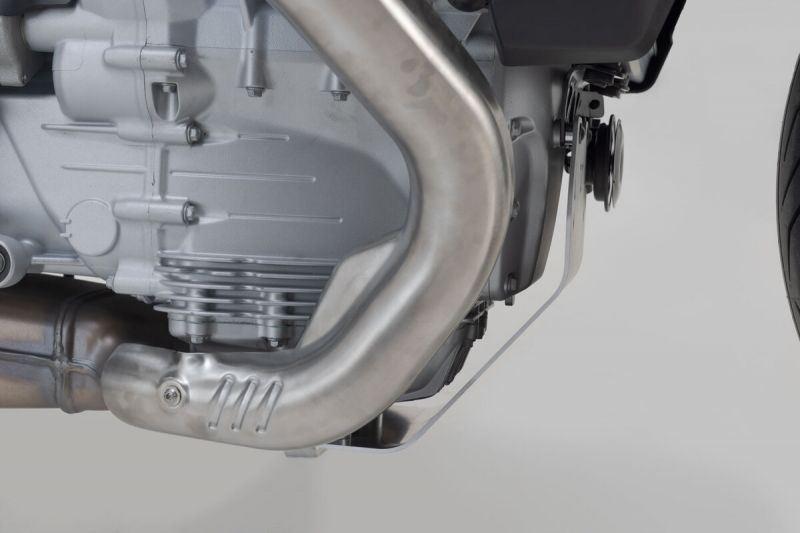 Engine Guard Silver Moto Guzzi V100