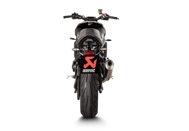 Government-certified exhaust: Racing Line Titanium with Catalytic Converter, Street Legal for XSR900
