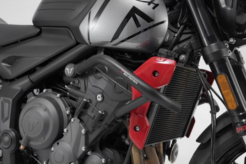 Crash Bars, Black, Trident 660
