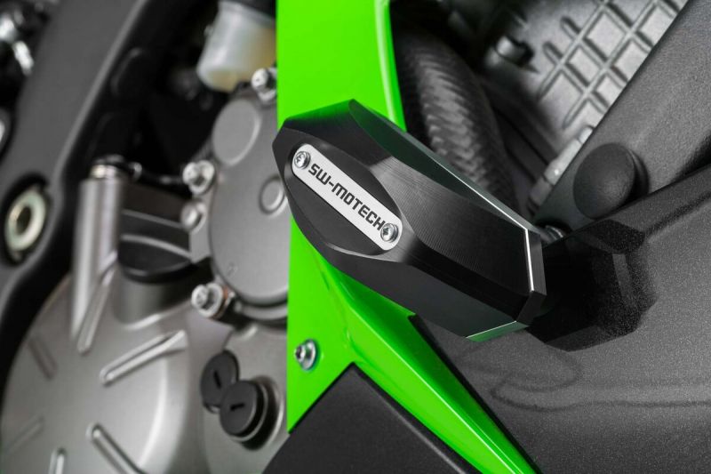 Frame Slider Set Black ZX-6R Left and Right