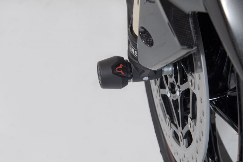 Axle Slider Set Black Front Tiger 800 Speed Triple 1050 Tenere 700 Left and Right