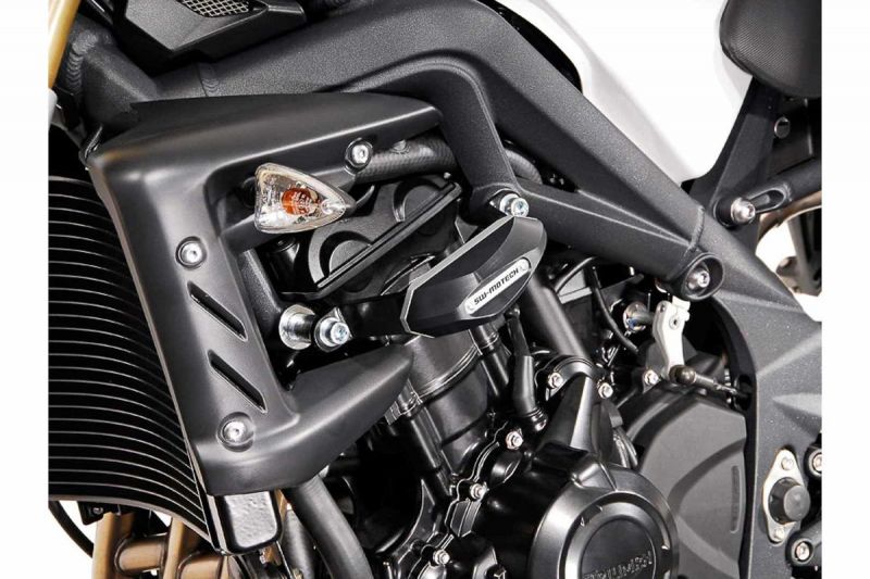 Frame Slider Set, Black, Speed Triple, Left and Right