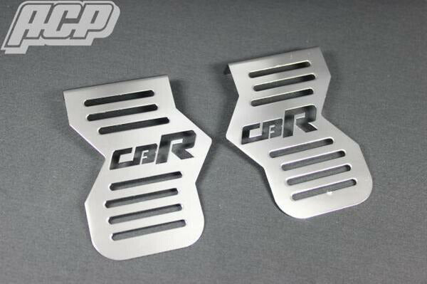 CBR400F用 ロゴ入り メッキ キャブサイドカバー