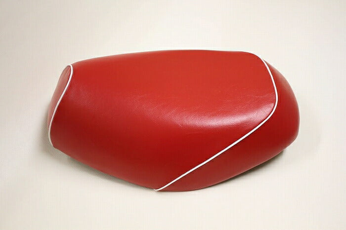 Domestic Seat Cover, Red/White Piping, Reupholstering Type, BJ (Basic JOG)