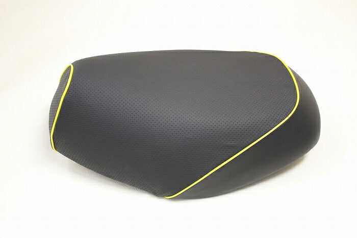 Domestic Seat Cover Embossed Black/Yellow Piping Upholstery Type Verde 3 (CA1MB-100001~)