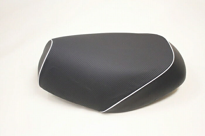 Domestic Seat Cover Embossed Black/White Piping Recover Type JOG C (5BM/5EM)