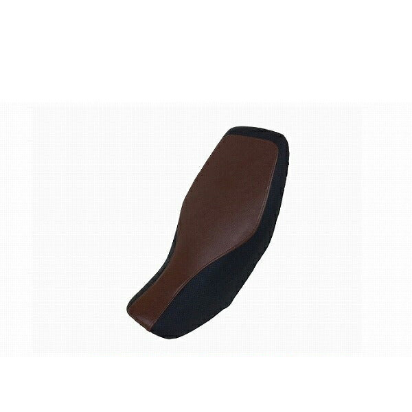 Domestic Seat Cover, Brown/Embossed Black Two-Tone/Clear Stitch, Replacement Type, GROM