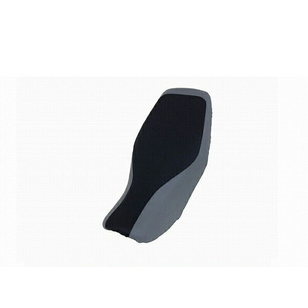 Domestic Seat Cover Embossed Black/Embossed Gray Two-Tone Color/Black Stitch Replacement Type GROM