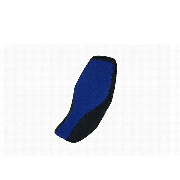 Domestic Seat Cover Embossed Blue / Embossed Black Two-Tone Color / Black Stitch Overlay Type GROM
