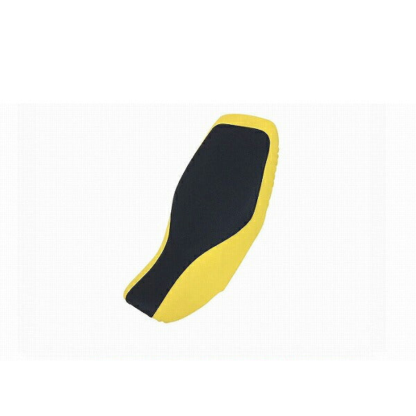 Domestic Seat Cover Embossed Black/Embossed Yellow Two-Tone Color/Black Stitch Overlay Type GROM