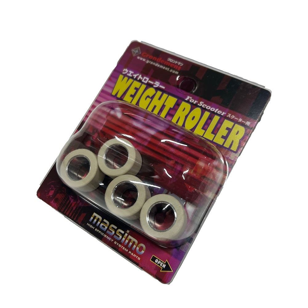 Super Weight Roller, Outer Diameter 20mm x Width 12mm, 11.0g, 4 pieces