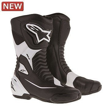SMX S BOOT On-Road Boots Boots 12 Black White Size 47