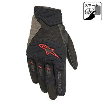 Shore Glove Gloves Black/Red L Size