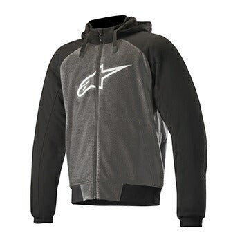 Chrome Short Hoodie Jacket Anthracite/Black/White XL