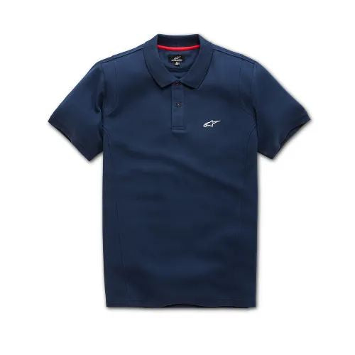 CAPITAL POLO Polo Shirt Navy Size L