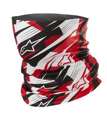 BLURRED NECK TUBE Neck Tube Black/White/Red