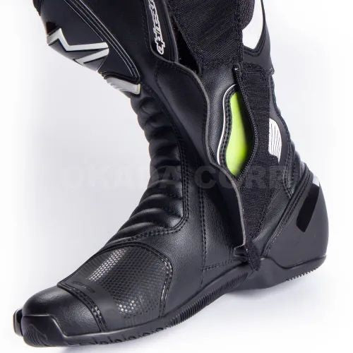 SMX 6 V2 BOOT Racing Boots Black/Gray/Red Fluo 40/25.5cm