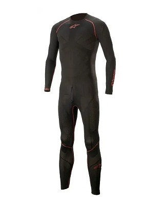 RIDE TECH LITE 1 PC UNDERSUIT Black/Red M/L
