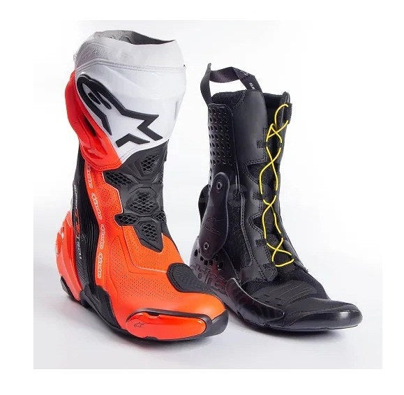 SUPERTECH R VENTED Boots Black/White/Red Fluo EU44/28.5cm