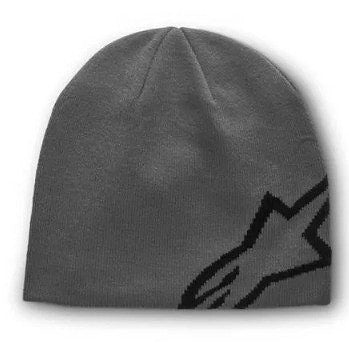 CORP SHIFT BEANIE ニット帽 シルバー/ブラック