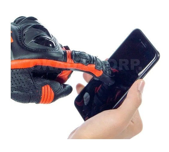 GP PLUS R V2 GLOVE Metal Gray/Black/Yellow/Red Fluo L