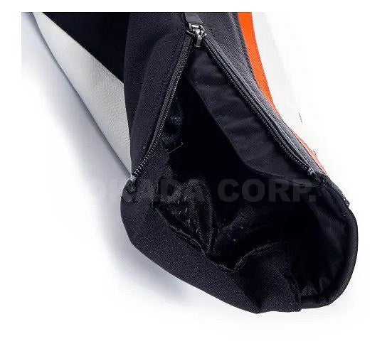 MISSILE v2 LEATHER SUIT Leather Suit Black/Red/Flo 48