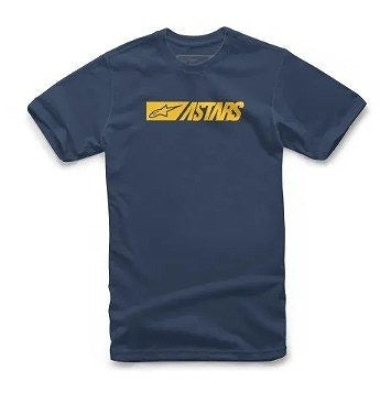 REBLAZE TEE T-Shirt Navy/Yellow M