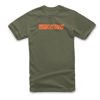 REBLAZE TEE T-shirt Military/Orange S
