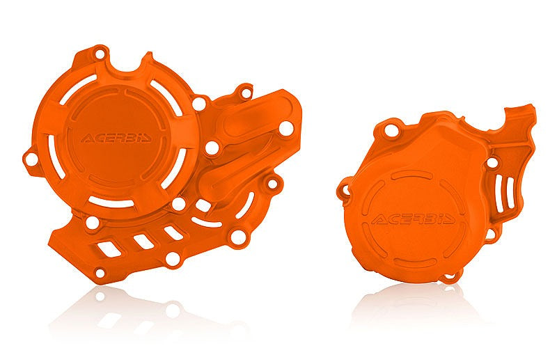 Engine Case Guard Orange Husqvarna