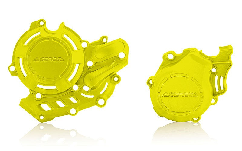Engine Case Guard Flash Yellow Husqvarna