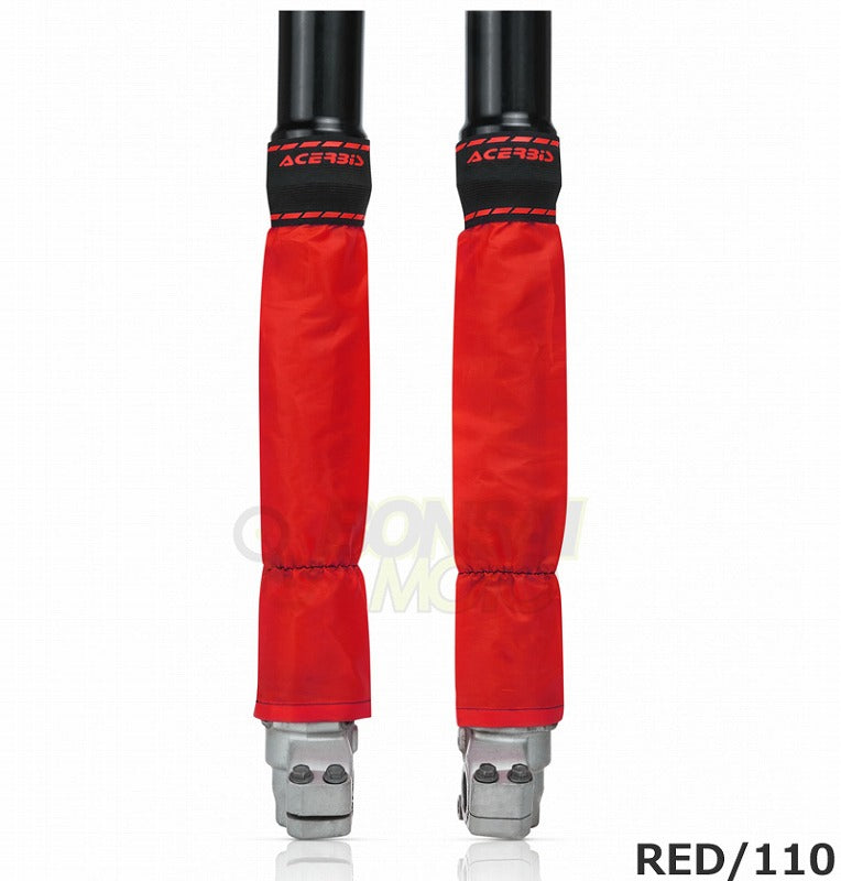 X-Mad Fork Gaiters Inner Tube Covers Red
