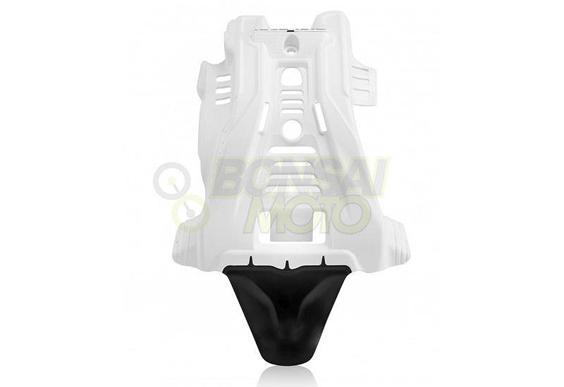 Skid Plate White/Black Yamaha YZ125 (06-20)