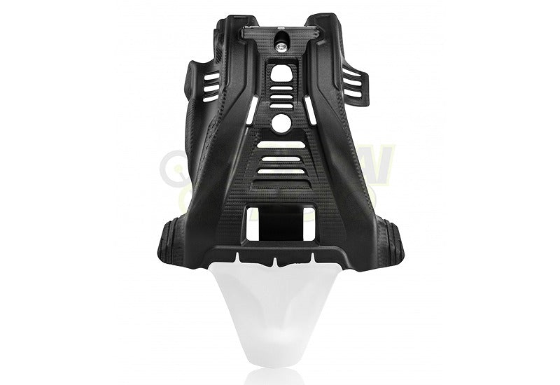 Skid Plate Black/White Yamaha YZ125 (06-20)