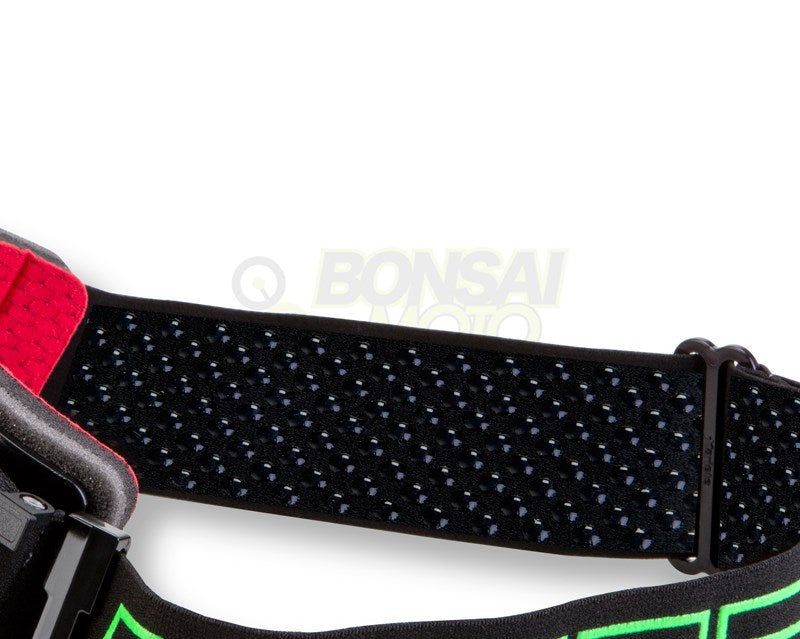 マッドマックス ユーロフィット 眼鏡対応オフロードゴーグル クリアレンズ ホワイト/ブラック