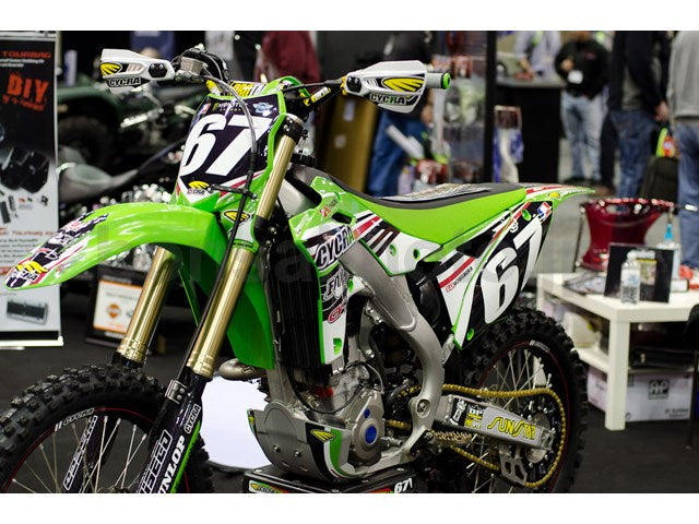 パワーフロー インテーク ボディキット ホワイト KX450F
